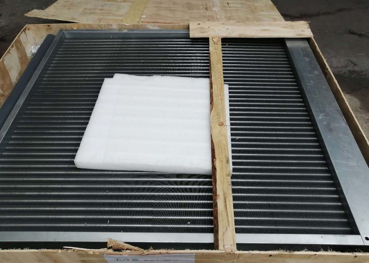 Supply and installation works of water cooling coil for existing Air handling unit as replacement of old cooling coil.